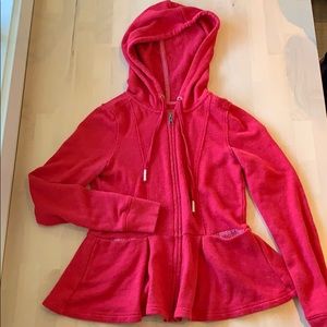 Anthropologie Peplum Hoodie